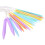 12 pcs Plastic Knitting Needles 80 cm, Circular Knitting Needles, Tools for Knitting Projects multicolor one size 7