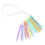 12 pcs Plastic Knitting Needles 80 cm, Circular Knitting Needles, Tools for Knitting Projects multicolor one size 2