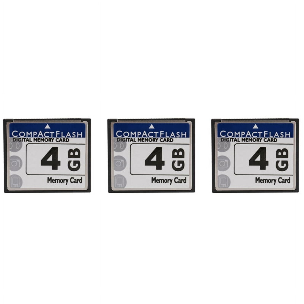 3X Professional 4Gb Compact Flash Memory Card(&Blue) White/Blue 9164030938946
