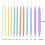 12 pcs Plastic Knitting Needles 80 cm, Circular Knitting Needles, Tools for Knitting Projects multicolor one size 5