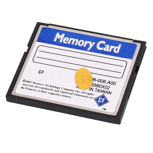 tarjetas de memoria Compact Flash profesionales de 4 GB (blancas y azules) 2