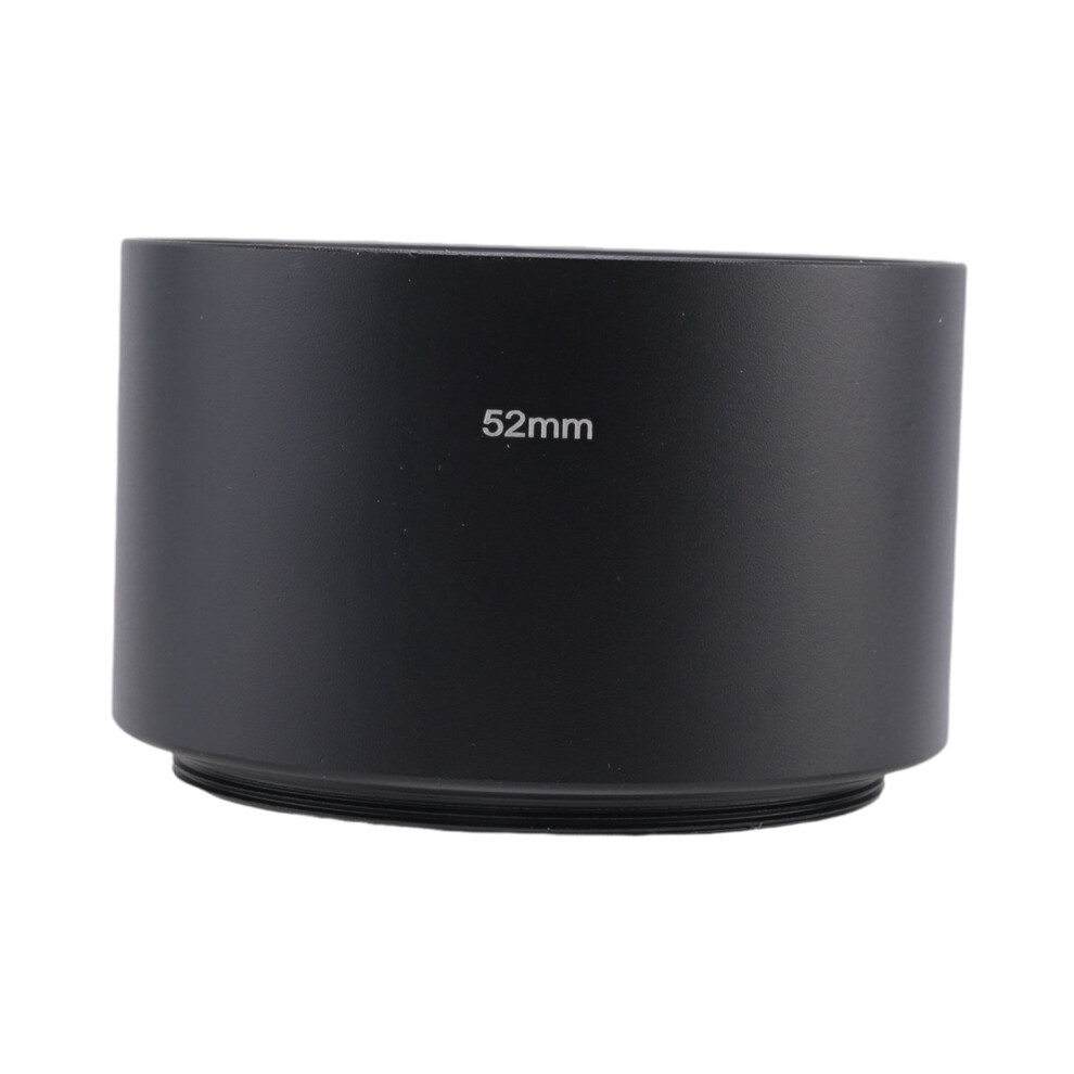 Camera Filter Screwin Mount 52Mm Metal Lens Hood Shade 9164030938601