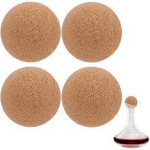 Kurken flessenstoppers, flessentampons, rond, 49,5 mm