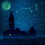 Αυτοκόλλητα AURIGATE Glow in The Dark Stars Moon, Φθορίζοντα αυτοκόλλητα τοίχου για το ταβάνι του 5