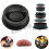 Non Stick Stuffed Burger Press Hamburger Patty Molds Maker Sliders Kitchen BBQ 1