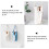 3 Pc Portable Paper Tissue Box Canvas Tote Hanging White 6