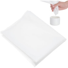 15,7 x 157,5 inch (40 x 400 cm) wit nylon filterdoek met 250 mazen, 0,1 mm dik geweven net voor verf en thuisbrouwen.