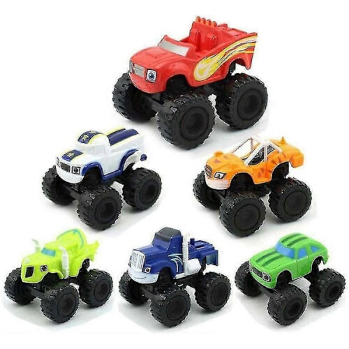 6 τεμάχια Blaze and the Monster Machines Παιχνίδια, Αυτοκίνητα, Αγώνες, Φορτηγά, Παιδικό