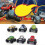6 τεμάχια Blaze and the Monster Machines Παιχνίδια, Αυτοκίνητα, Αγώνες, Φορτηγά, Παιδικό 4