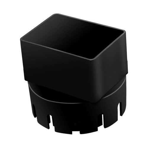 Washranp Downspout Adaptor,Plastic Easy Installation Drain Pipe Extender Connector 1