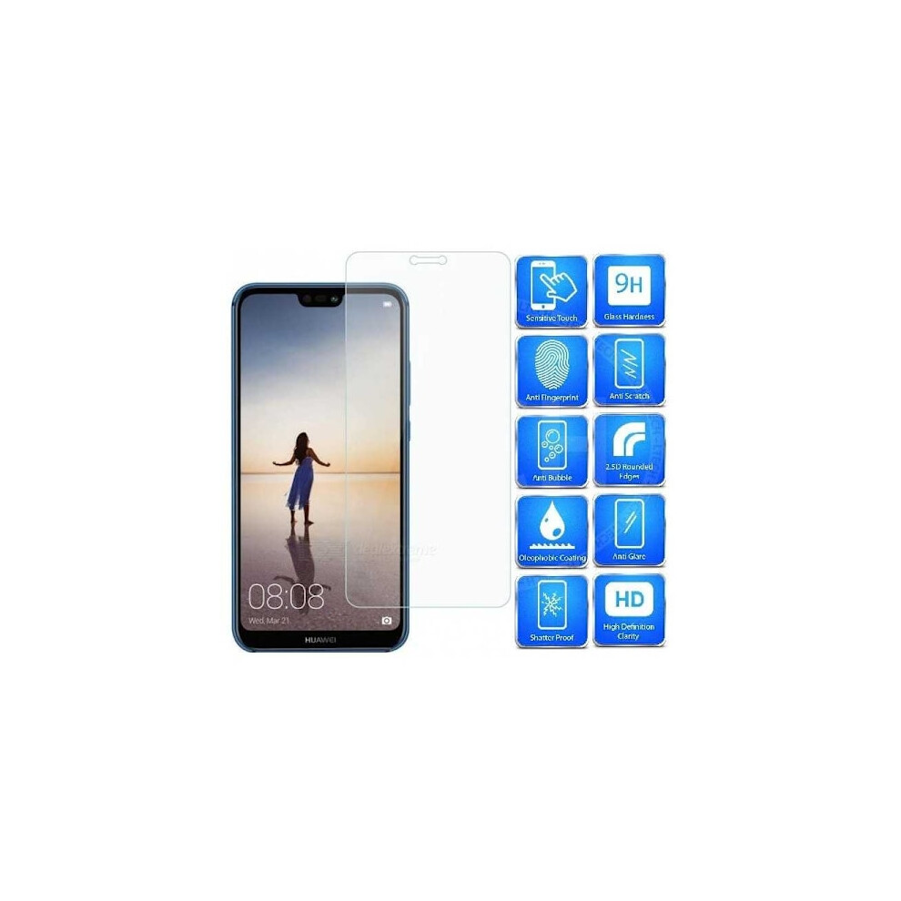 2-Pack Compatible With Huawei P20 Pro Tempered Glass 0.26Mm 2.5D 9H Transparent 9164030087323