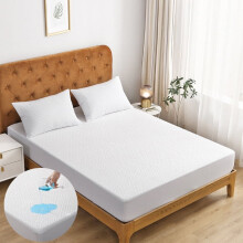 70*80 tums Cal King Size 100 % vattentätt madrasskydd: Ultramjukt och andningsbart madrasskydd i 3D-lufttyg