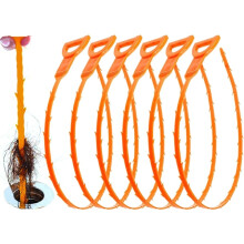Abflussreiniger – 6er-Packung mit 50,5 cm langen Abflussreinigern für Waschbecken, Rohre und Badewannen