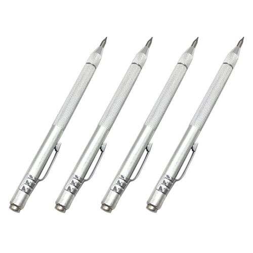 Lot de 4 stylos à graver multifonctionnels
