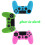 3-pak lysende PlayStation4-controller PlayStation4-gamepads PS4-controller silikonebeskyttelsesskal 2