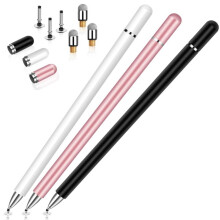 Stylets pour écrans tactiles, stylets actifs compatibles avec Apple iPad/Pro/Air/Mini, iPhone, Samsung et tablettes pour dessiner et écrire.