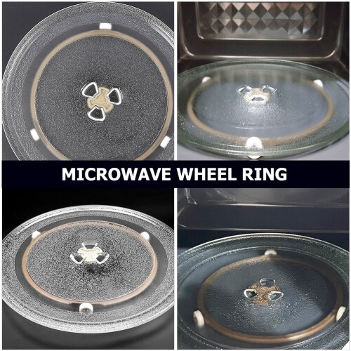 Mizh2pcs Πλαστική βάση στήριξης πικάπ για φούρνο μικροκυμάτων από πλαστικό 1