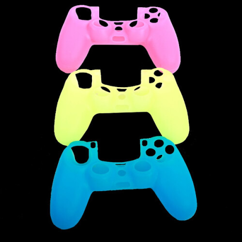 3-pak lysende PlayStation4-controller PlayStation4-gamepads PS4-controller silikonebeskyttelsesskal 2