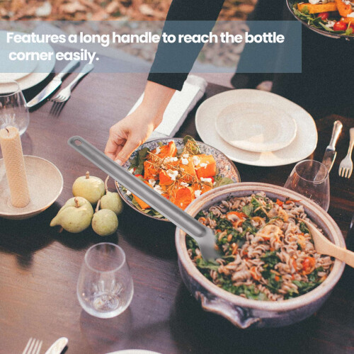 1Pcs Titanium Spoon 21.5Cm X 3.9Cm Camping Outdoor Tableware Long-Handled 2