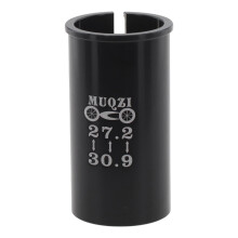 DAMIFU Adaptateur réducteur pour tige de selle de VTT, diamètre 27,2-28,6 mm