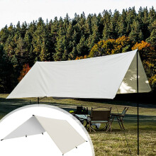 Tienda de campaña tipo toldo Kladzum, lona para exteriores, hamacas, lona impermeable para tiendas de campaña, refugio para acampar, pescar, playa,