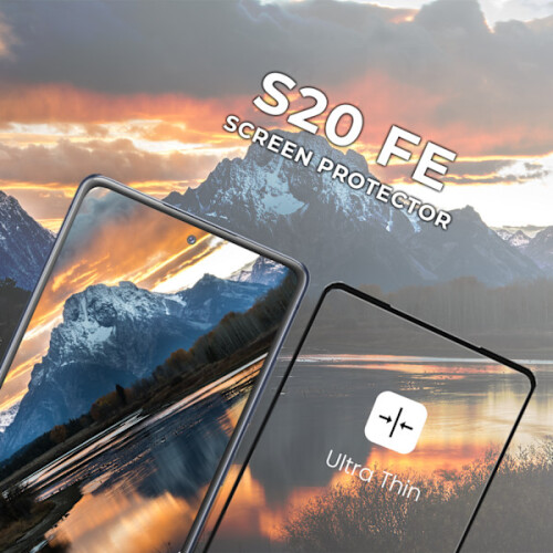 Συμβατό με Samsung S20FE - 9H σκληρυμένο γυαλί - Προστατευτικό οθόνης 3D εξαιρετικής 1