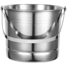 Eiswürfelbehälter aus Edelstahl, silberfarben, klein, multifunktional, dickwandig