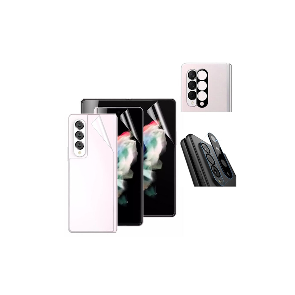 Compatible With Samsung Galaxy Z Fold 3 -Smart Hydrogel Screen Protector 4 In 1 Transparent 9464372810666