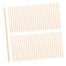 100pcs Wooden Cuticle Pusher Sticks for Nails Manicure Tool Set for Precise Cuticle Care