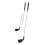 Aqyh Μίνι Γκολφ Putter, Αντιολισθητική Λαβή, Αποσπώμενο Ανοξείδωτο Ατσάλι, Ελαφρύ - 1