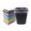 Travelwant5Rolls/100Pcs Ανθεκτικές Σακούλες Απορριμμάτων, Πολύχρωμες Διαφανείς Σακούλες 3