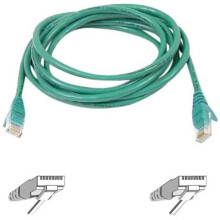 A3L980-03-GRN-S3-Feet4PR-RJ45M/M CAT6 Snagless patchkabel (grön)