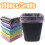 Travelwant5Rolls/100Pcs Ανθεκτικές Σακούλες Απορριμμάτων, Πολύχρωμες Διαφανείς Σακούλες 1