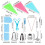 VBVC 83 Pcs Decorating Nozzles Set Home Baking Cake Making Tools Decorating Tips Set 3