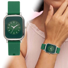 Popular Silicone Fashionable Colorful Rabbit Pattern Girl Boy Student Sports Casual Fashion Watch