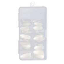 100Pcs Long Coffin Fake Nails Full Cover Acrylic Tips for Easy DIY Nail Art Multiple Sizes
