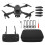 Quadcopter With HD Camera For Beginners, FPV Video Camera Drone Foldable Design Obstacle Avoidance Brushless Motor Long Flight Time Beginner Friendly 1