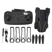 Smart Drone With Gesture Control And Path Drawing, WiFi FPV Live Video Foldable Quadcopter Featuring 1080P Dual Camera Altitude Hold Beginner