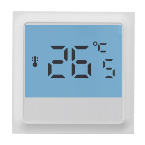 WiFi Smart Thermostat Programmable Digital Temperature Controller With Voice App Control Underfloor Heating Compatible Large LCD Screen Energy Saving 2