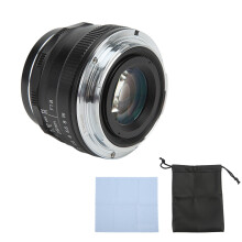 Vaste prime-lens voor Fujifilm XF-vatting, groot diafragma, handmatige scherpstelling, 25 mm f1.8 groothoeklens, APS-C-compatibel, HD MC-multicoating