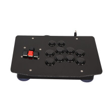 Systemkompatibilität: Arcade-Controller für PC, PS4 und Switch, extrem niedrige Latenz dank USB 2.0, benutzerdefinierte RGB-Beleuchtung und