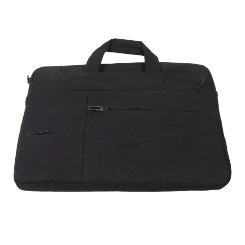 Bolsa de ombro para laptop resistente à água com alça ajustável. Capa tipo maleta fina de 15 polegadas, compatível com design super resistente a 2