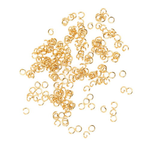 Κατασκευές κοσμημάτων DIY, κατασκευή δαχτυλιδιών άλματος, αντιδιαβρωτικοί χρυσοί 1