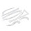 Professional Styling Design Ruler Clear Scale Curve Ruler for Sewing and Pattern Making with Versatile Application 2