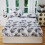 Fitted Sheet Extra Deep Pocket Floral Print with 2 Pillowcases, Small Double Bed, Leaf Pattern (99x190x36cm) 1