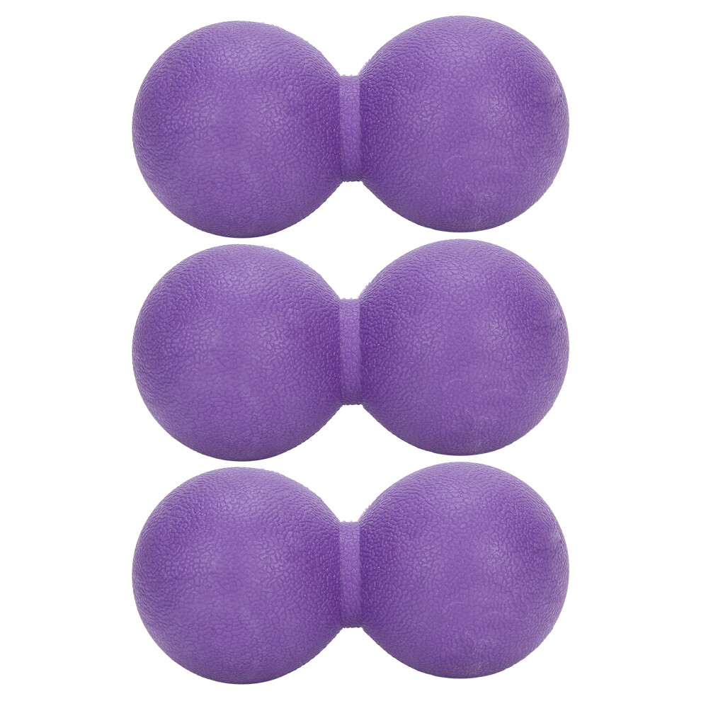 Muscle Relaxer for Myofascial Release, Deep Tissue Massage Roller Tool Peanut Shaped Double Ball Trigger Point Therapy Balls Physical Therapy Fascia