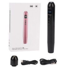 Máquina de Maquiagem Permanente para Sobrancelhas, Caneta de Tatuagem Sem Fio com Voltagem Ajustável, Design Ergonômico, Controle Elegante e
