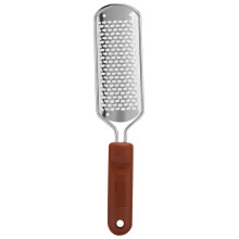 Fjerner hard hud, fjerning av hard hud i rustfritt stål med ergonomisk gummi- og plasthåndtak for sikker og hygienisk fotpleie, vanntett og egnet