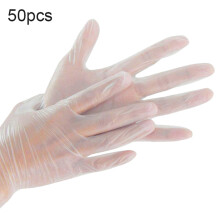 Non Powdered PVC Gloves Night Light Area Maintenance Quiet Operation Compatible Anti Breakage Disposables Double Spray Resistant Temperature Display