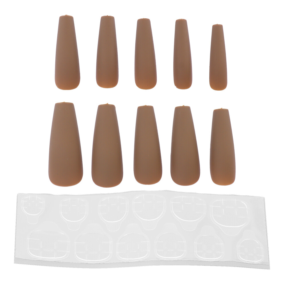 Fashion Nail Art, Adjustable Length Press On Nails Coffin, Glossy Artificial Nails For Professional Salons And Personal Use (10pcs) For Nightclubs